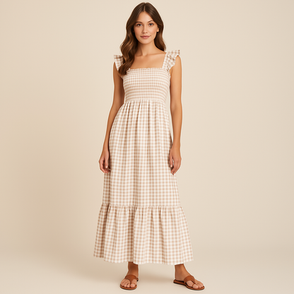 The Blossum™ Gingham Maxi