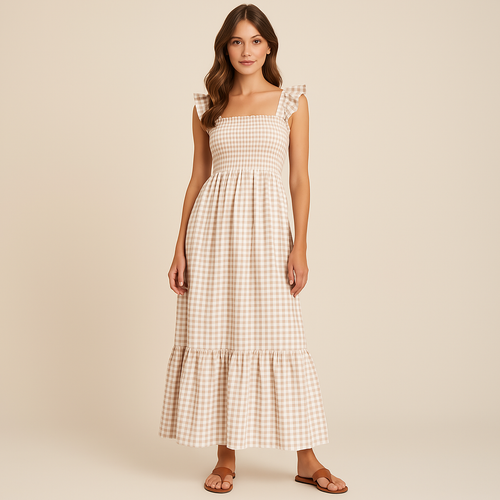 The Blossum™ Gingham Maxi